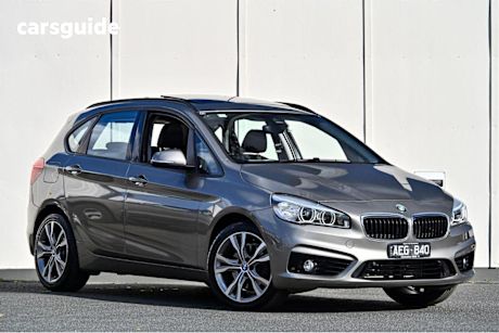 Silver 2015 BMW 220I Wagon Active Tourer Sport Line