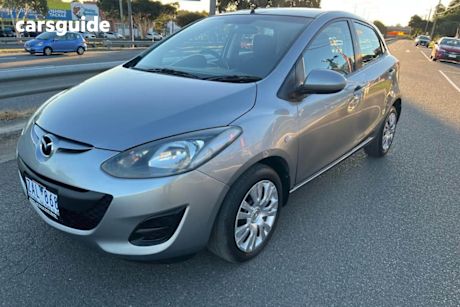 Silver 2012 Mazda 2 Hatchback Neo