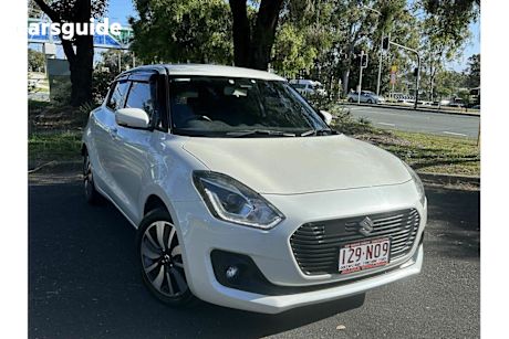 White 2017 Suzuki Swift Hatchback Glx Turbo