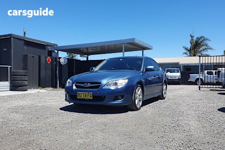 Blue 2008 Subaru Liberty Sedan 2.5I
