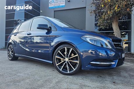 Blue 2012 Mercedes-Benz B250 Hatchback BE