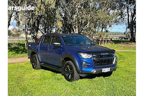 Blue 2022 Isuzu D-MAX Ute Tray X-TERRAIN 4X4