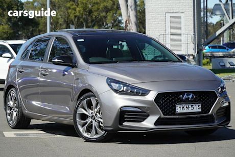 Grey 2020 Hyundai I30 Hatch N LINE PREMIUM F