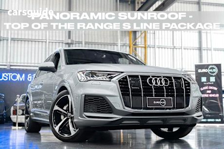 Silver 2023 Audi Q7 Wagon 55 Tfsi S Line Quattro Mhev