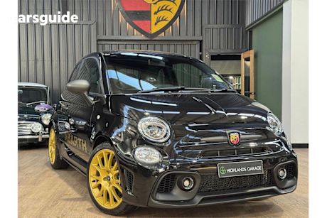 Black 2024 Abarth 695 Hatchback 75Th Anniversario