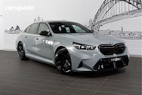 Grey 2025 BMW M5 Sedan 4X4