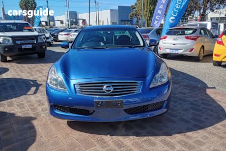 Blue 2009 Nissan Skyline Coupe 370GT