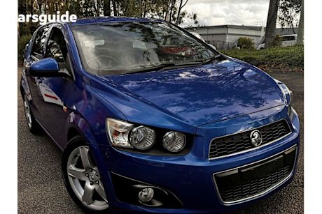 Blue 2012 Holden Barina Hatchback Cdx