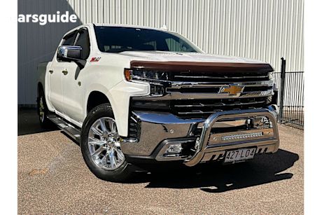 White 2022 Chevrolet Silverado Crew Cab Pickup 1500 Ltz Premium Tech Pack