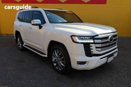 White 2021 Toyota Landcruiser Wagon Lc300 Sahara Zx (4X4)