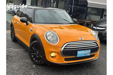 Orange 2014 Mini Hatch Hatch COOPER F