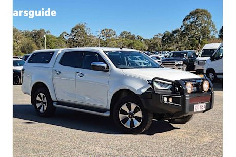 White 2020 Isuzu D-MAX Ute Tray LS-U HIGH RIDE R