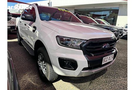 White 2020 Ford Ranger Double Cab Pick Up Wildtrak 2.0 (4X4)