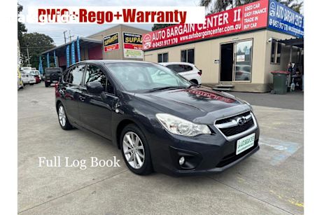 Grey 2012 Subaru Impreza Hatchback 2.0I-L (Awd)