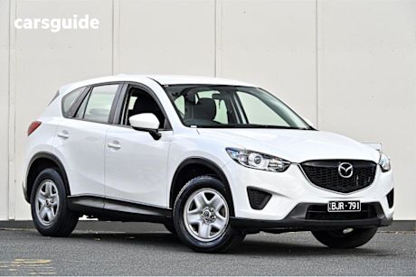 White 2012 Mazda CX-5 SUV MAXX F