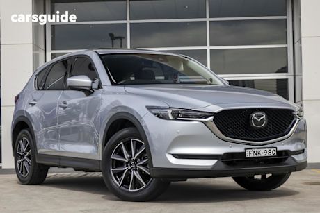 Silver 2021 Mazda CX-5 Wagon GT (awd)