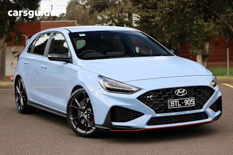 Blue 2021 Hyundai I30 Hatch N F
