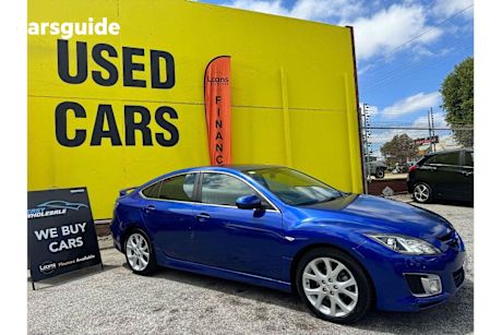 Blue 2008 Mazda Mazda6 Hatch LUXURY SPORTS F