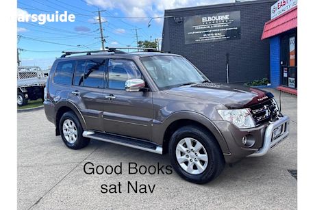 Brown 2012 Mitsubishi Pajero SUV PLATINUM 4X4
