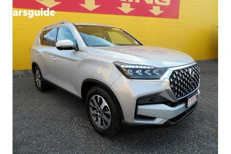 Silver 2022 Ssangyong Rexton SUV ELX 4X4