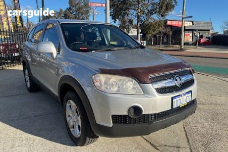 Silver 2009 Holden Captiva Wagon Sx (4X4)