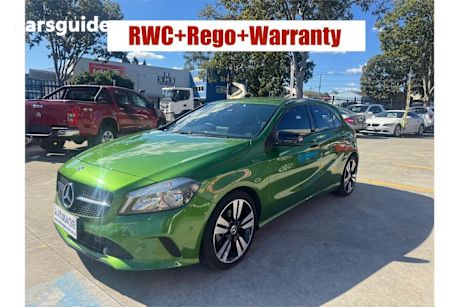 Green 2017 Mercedes-Benz A180 Hatchback