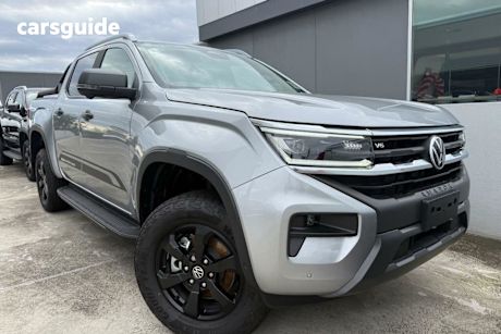 Silver 2024 Volkswagen Amarok Dual Cab Utility Panamericana Tdi600 4Motion