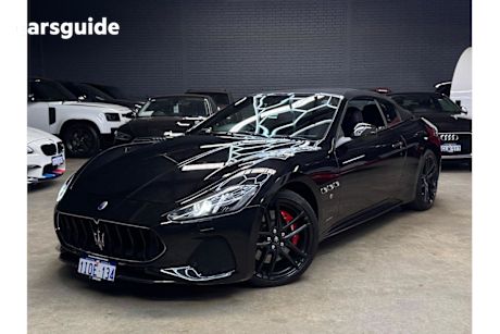 Black 2020 Maserati Grancabrio Convertible MC M140 MY20