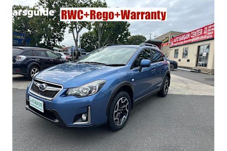 Blue 2016 Subaru XV Wagon 2.0I