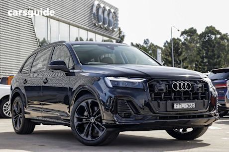 Black 2025 Audi Q7 SUV 45 TDI 4WD
