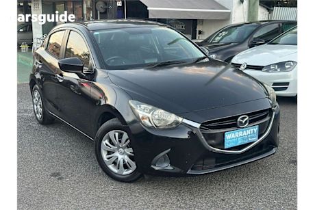Black 2015 Mazda Mazda2 Hatch NEO F