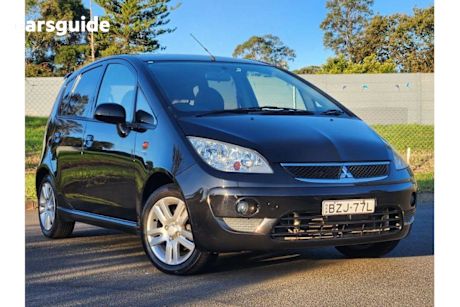 Black 2011 Mitsubishi Colt Hatch RG VR-X HATCHBACK 5DR MAN 5SP 1.5I [MY11]