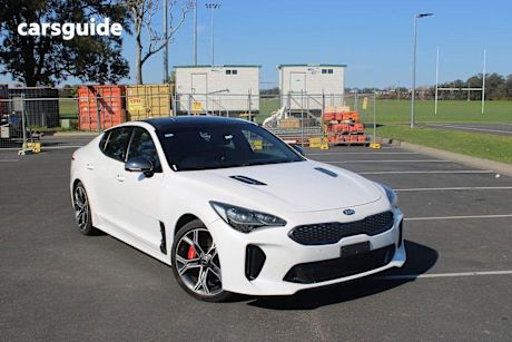 White 2017 Kia Stinger Sedan GT R