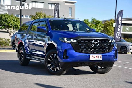 Blue 2025 Mazda BT-50 Dual Cab Pick-up GT (4X4)