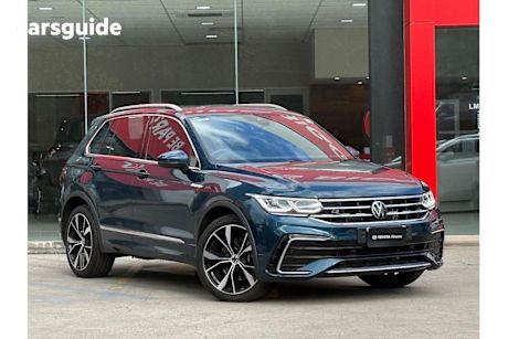 Blue 2023 Volkswagen Tiguan Wagon 162TSI R-Line