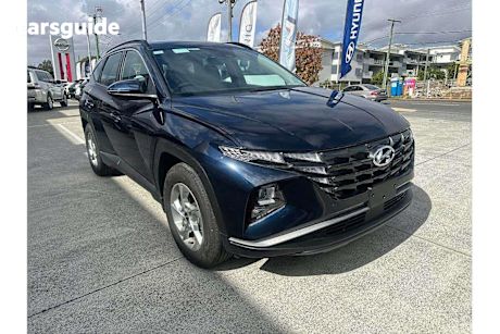 Blue 2024 Hyundai Tucson SUV F