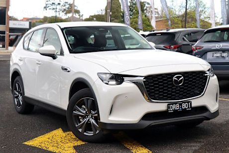 White 2025 Mazda CX-60 SUV D50E EVOLVE 4X4