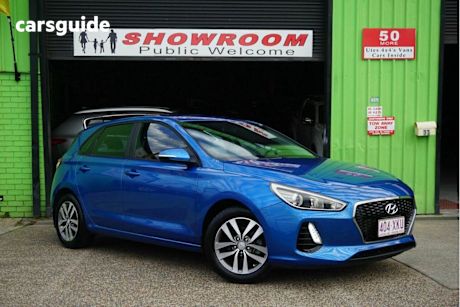 Blue 2017 Hyundai I30 Hatch ACTIVE F