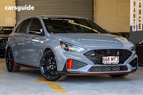 Grey 2024 Hyundai I30 Hatchback N