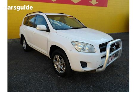 White 2010 Toyota RAV4 Wagon Cv (2Wd)