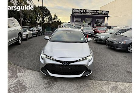 Silver 2022 Toyota Corolla Hatchback Ascent Sport Hybrid