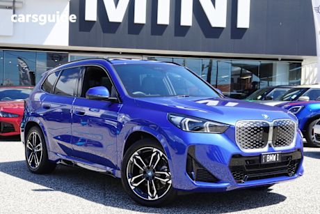 Blue 2024 BMW IX1 Wagon Xdrive30 M Sport
