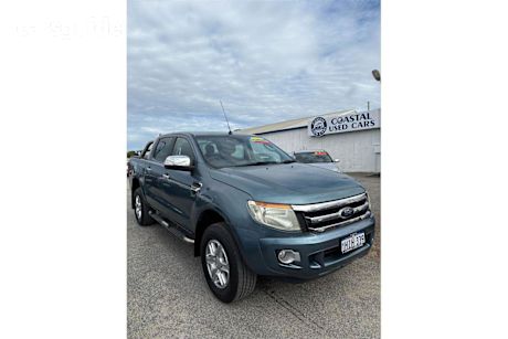 Blue 2015 Ford Ranger Dual Cab Utility Xlt 3.2 (4X4)