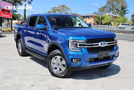 Blue 2025 Ford Ranger Super Cab Utility XLT 2.0 (4X4)