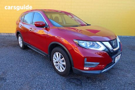 Red 2017 Nissan X-Trail Wagon St (Fwd)