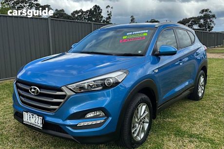 Blue 2016 Hyundai Tucson Wagon Active (Fwd)