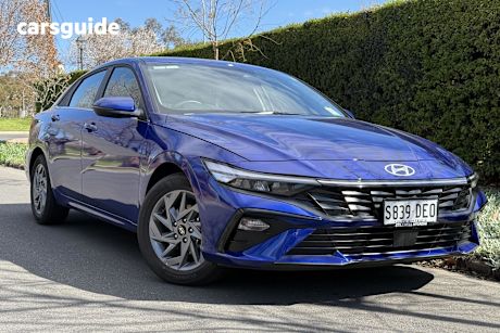 Blue 2024 Hyundai I30 Sedan Hev 1.6P Dct