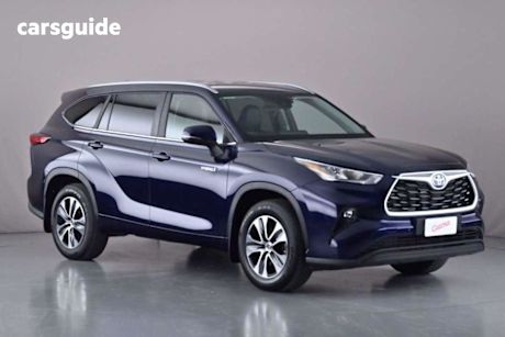 Blue 2023 Toyota Kluger Wagon GXL Hybrid AWD
