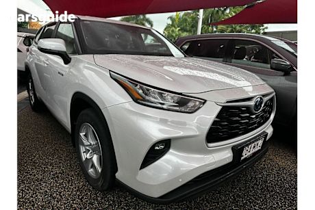White 2022 Toyota Kluger Wagon Gx Hybrid Awd