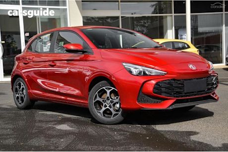 Red 2025 MG MG3 Hatch ESSENCE F